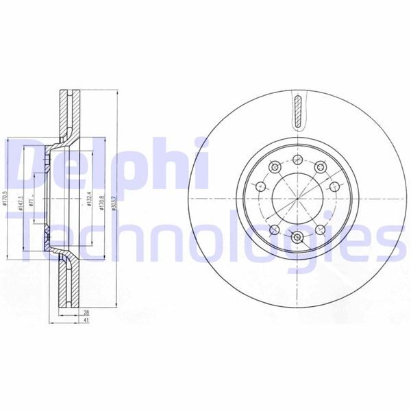 ÖN FREN AYNASI C5-JUMPY-EXPERT-SCUDO 2.0 07 > 304x28x41x48x5DLxHAVALI | OEM:4249.24-4249.K0-9467548587