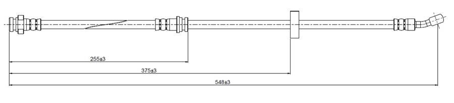 FREN HORTUMU ön Vitara. Escudo 94- | OEM:5154085C00