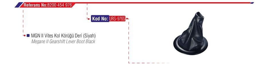 VİTES KOL KÖRÜĞÜ MGN II SİYAH | OEM:8200454976