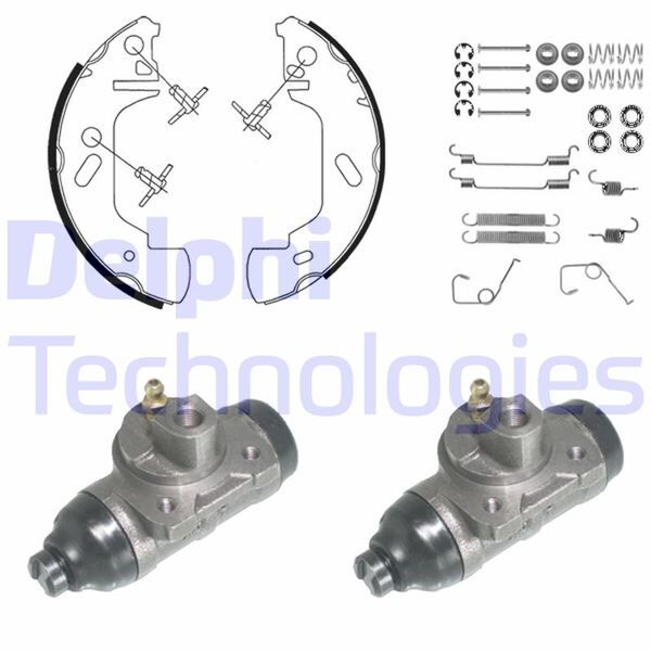 FREN PABUÇ KİTİ ARKA FORD TRANSİT 08/91>08/00