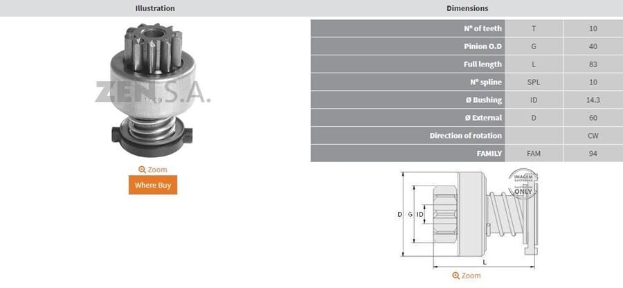 10 DIS RENAULT MIDLINER-DAF-CASE-NEW HOLLAND | OEM:UMD-5680-6033AD0184-6033AD0200