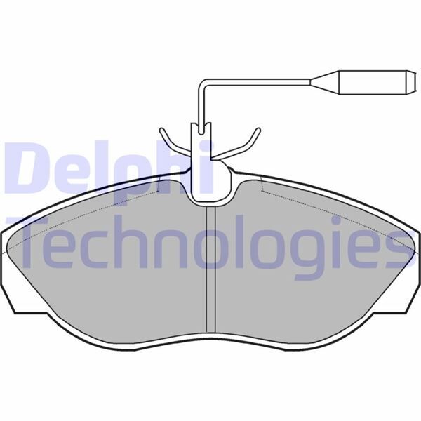 FREN BALATASI ÖN CITROEN JUMPER / FIAT DUCATO / PEUGEOT BOXER 02/94>