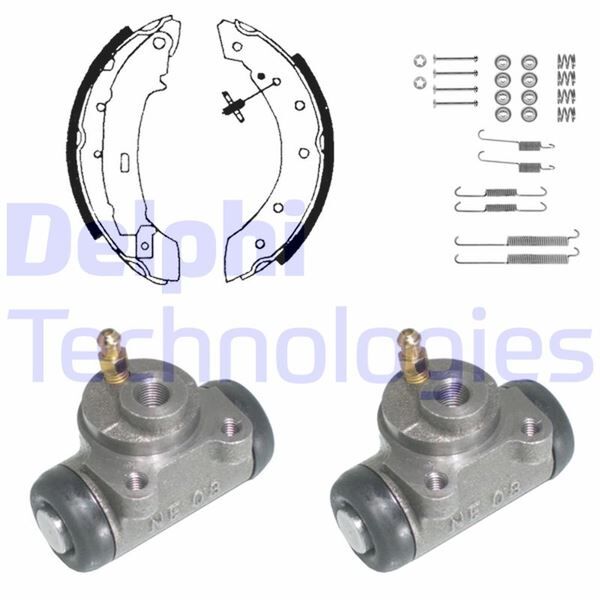 FREN PABUÇ KİTİ ARKA RENAULT LAGUNA 01/94>04/98