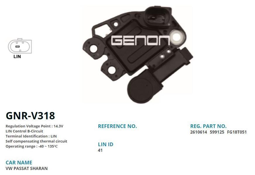 12V MERCEDES C180-C200-C220-E200-E220-E250-ML250-VITO 2.2 CDI-SPRINTER 2.1 CDI LIN | OEM:VR-V0614-M610