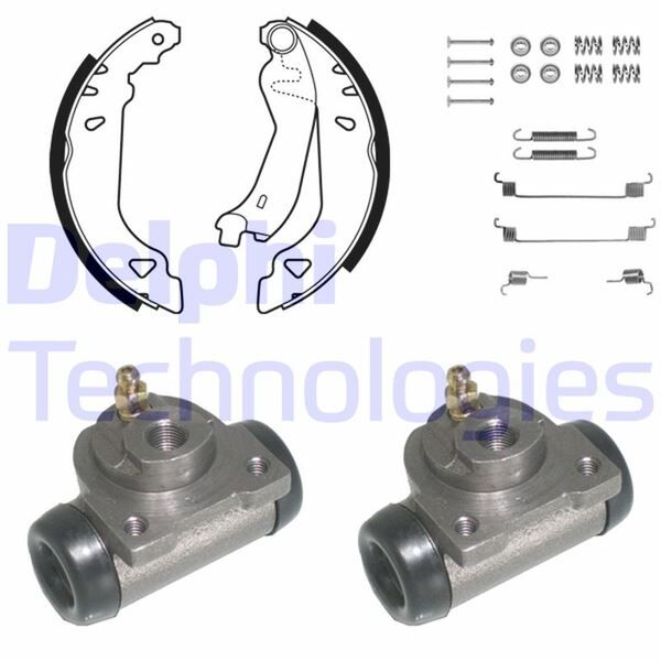FREN PABUÇ KİTİ ARKA FIAT TEMPRA. TİPO / LANCIA DEDRA 01/88>02/93