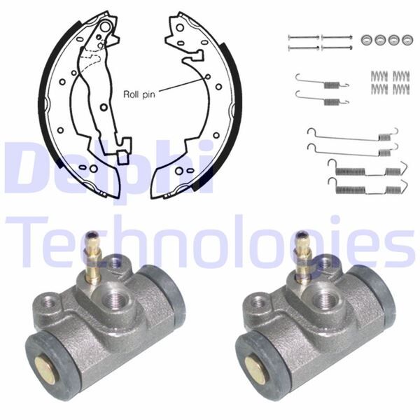 FREN PABUÇ KİTİ ARKA BMW 316. 318. 324 09/85>12/91
