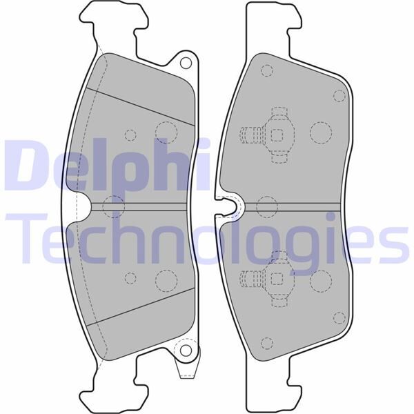 DİSK FREN BALATASI ÖN GRAND CHEROKEE IV 2010 > | OEM:68052369AA-68052369