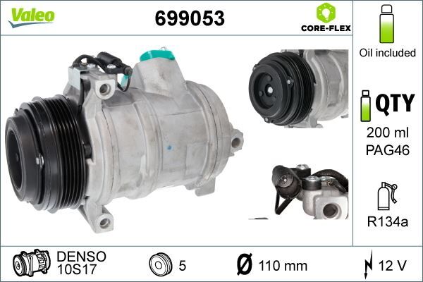 KOMPRESÖR BMW - X5 E53 - 3.0i/3.0d 00-02 | OEM:64526921650-64528377067-64526921650