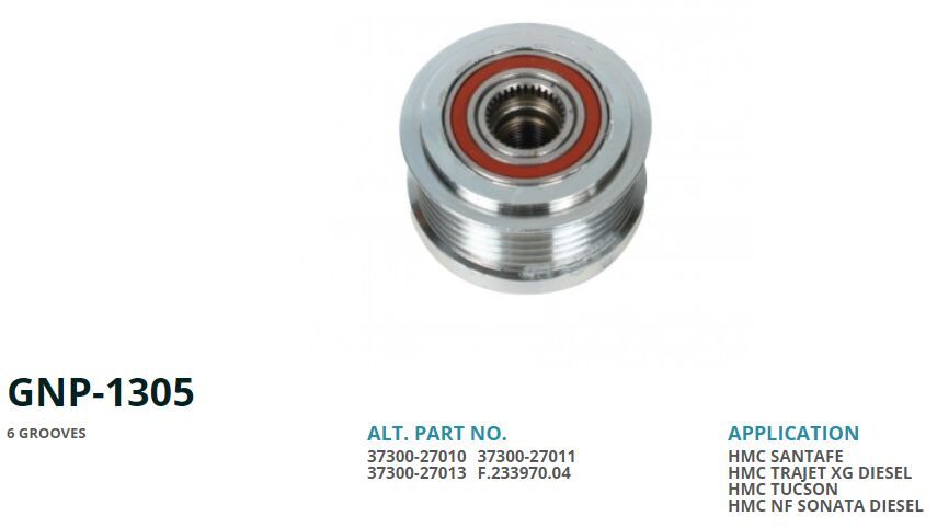 HYUNDAI SANTA FE-TUCSON 6 KANAL | OEM:F.233970.04-37300-27010