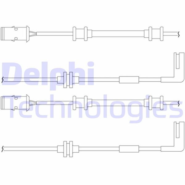 ÖN FREN BALATA İKAZ FİŞİ KABLOSU VECTRA B 96>02 | OEM:6238389-90497052