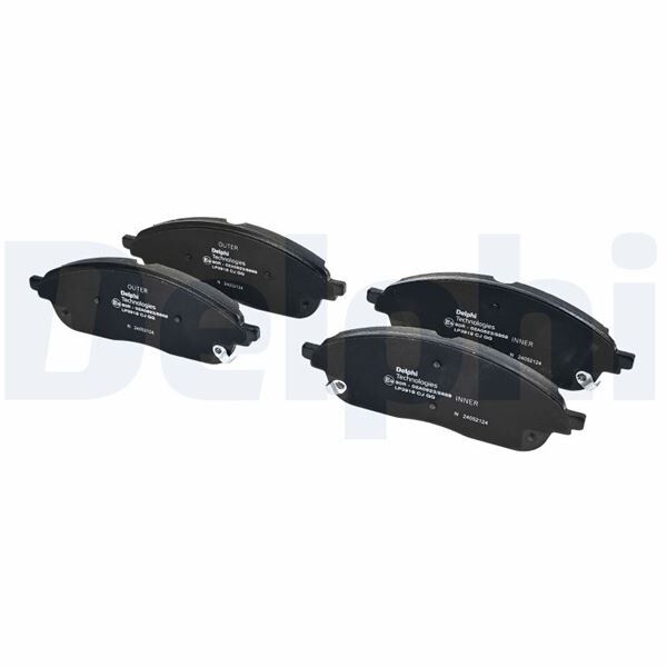 FREN BALATASI ÖN JEEP | OEM:68531132AA-68531141AA-68532949AB-K6