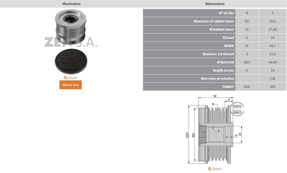 MERCEDES A140-A160-A190-A210-VANEO 5 KANAL | OEM:535001110-535002010-KSK-01110-KSK-0