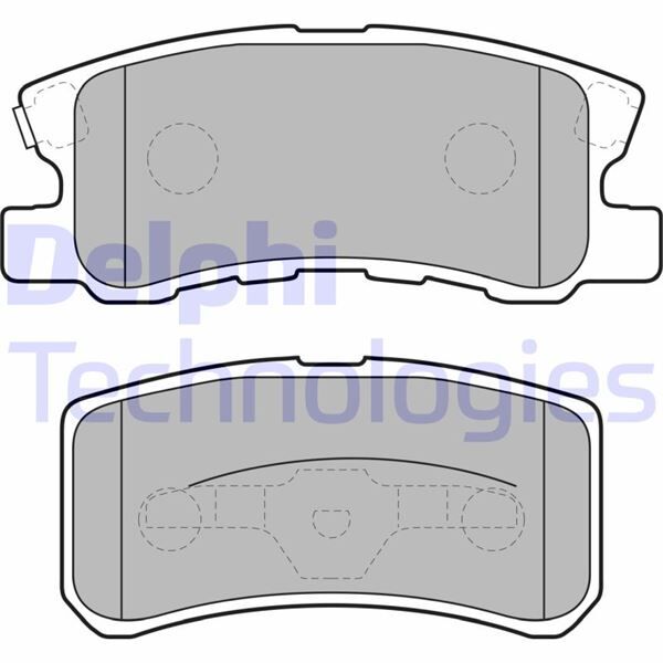 ARKA BALATA P4008 12 > C4 1.6HDİ 12 > PAJERO II 01-07 >10 > AXS 10 > OUTLANDER 07 >12 GRANDIS 07 > | OEM:MR510544-MZ690346-4254.48-WVA23582