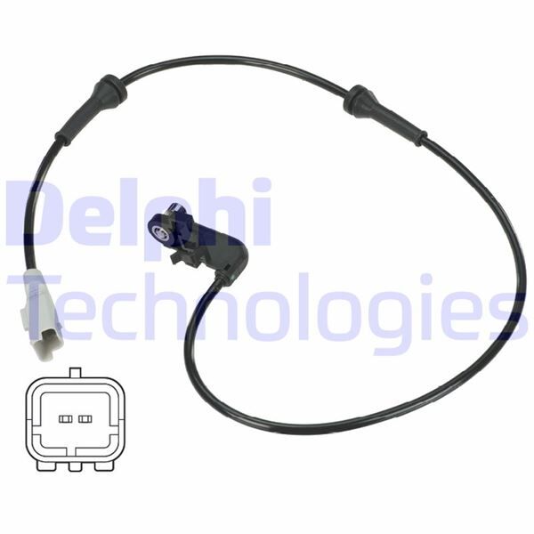 ABS DEVİR SENSÖRÜ ARKA PEUGEOT P307 03>12 CITROEN C4 04>11 | OEM:4545.F6-9661974980-4545.C3