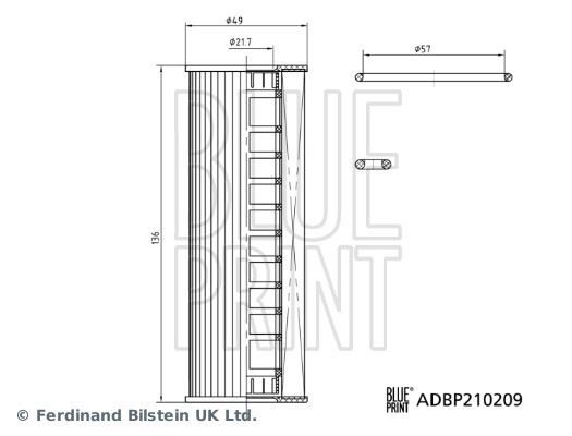 YAĞ FİLTRESİ FORD | OEM:2434852-5281503-FT4Z6731A-KU2J6731A