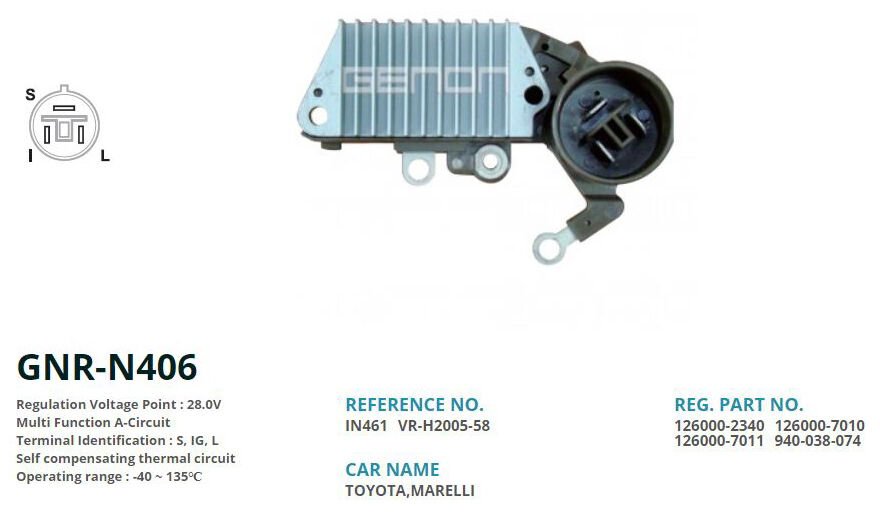 24V KOMATSU-TOYOTA FORKLIFT 63.5mm S IG L | OEM:VR-H2005-58-IN461