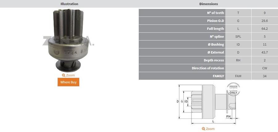 9 DIS HONDA CIVIC 1.6-1.8-2.0-CRV-FRV-ACCORD 2.0 | OEM:UMD-5819-0283008870