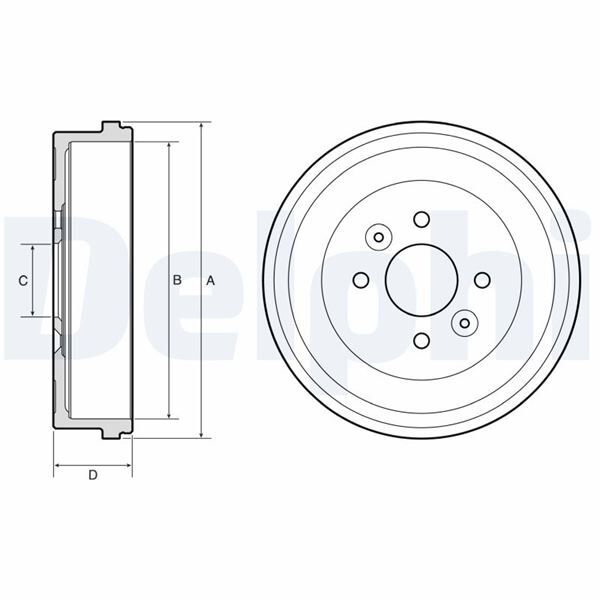 FREN KAMPANASI ARKA RENAULT CLIO V 19> KANGOO III 23> | OEM:432068931R
