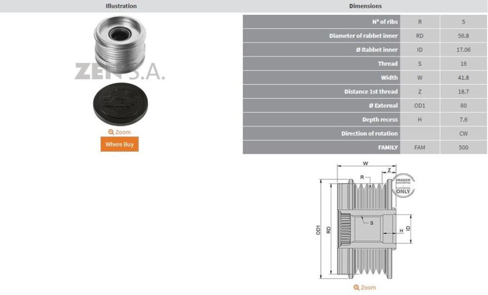 ALFA ROMEO 159-OPEL VECTRA 2.0-2.2I- SIGNUM 2.0-2.2-TURBO-SAAB 5 KANAL | OEM:535007130-KSK-07130