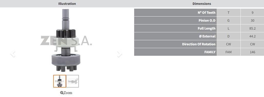 9 DIS TOYOTA YARIS 1.3-1.5 | OEM:BC01283711880