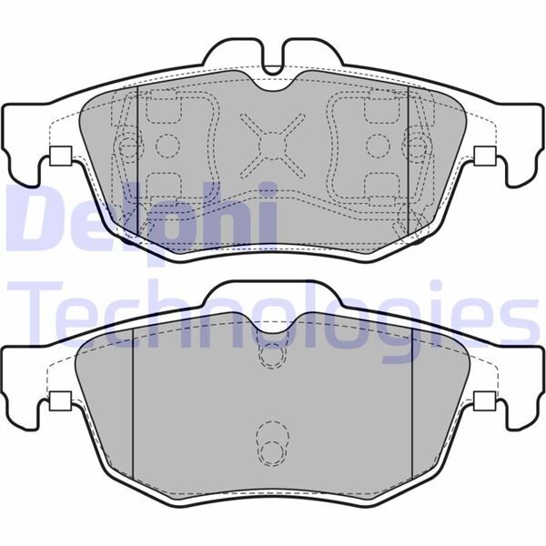 ARKA FREN BALATASI RENAULT LATİTUDE 10> 1.5D 2.0D 3.0D | OEM:440602154R-440608281R