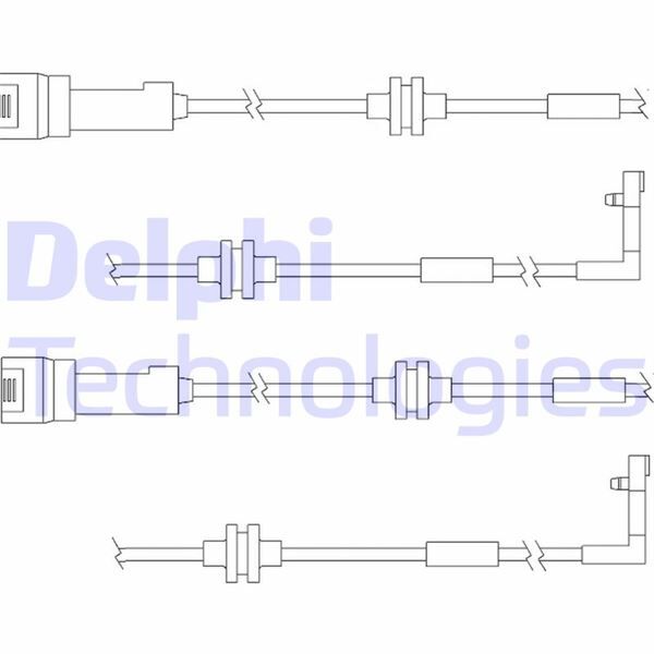 FREN İKAZ KABLOSU ÖN OPEL OMEGA 04/94>