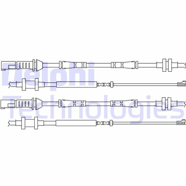 FREN İKAZ KABLOSU ARKA BMW 7 SERİES F01/F02 10/09>