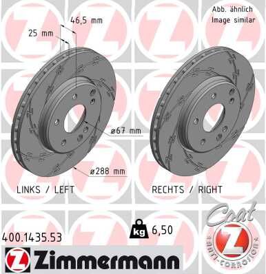 FREN DISKI ON MERCEDES W203 CL203 C209 W210 R170 | OEM:A2104212412