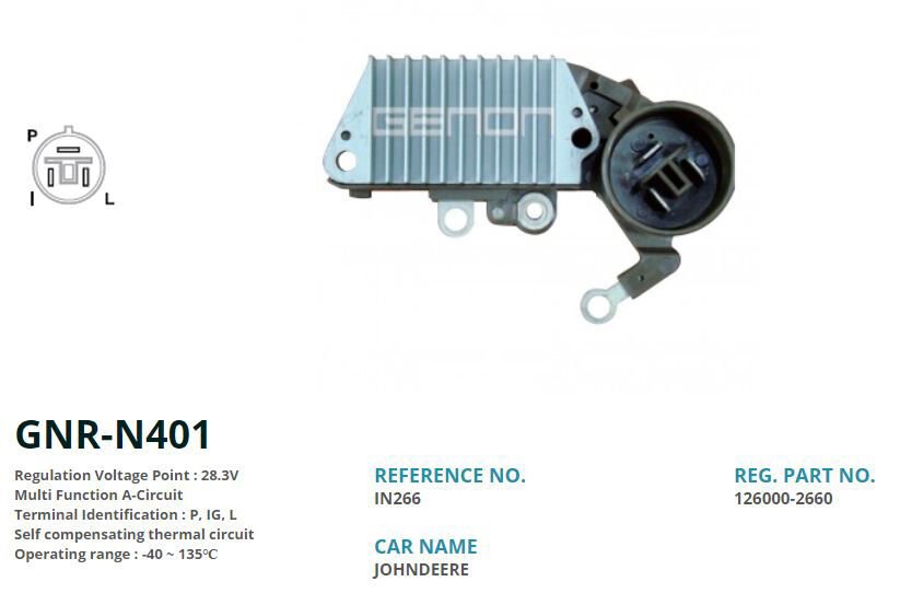24V JOHN DEERE MARINE P IG L | OEM:IN266