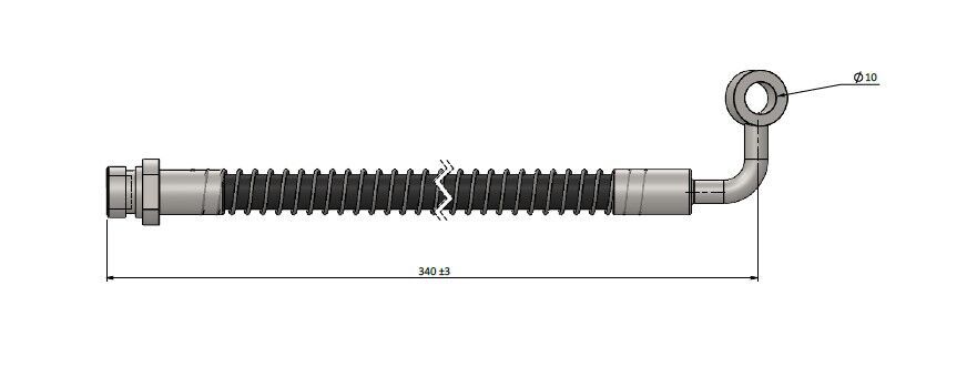 FREN HORTUMU ön Starex ön Sağ