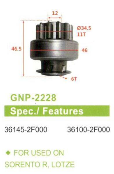 UMD-5736 11 DIS HYUNDAI IX35 JEEP-KIA SORENTO 2010-----> 36100 .. | OEM:36100-2F000-36145-2F000