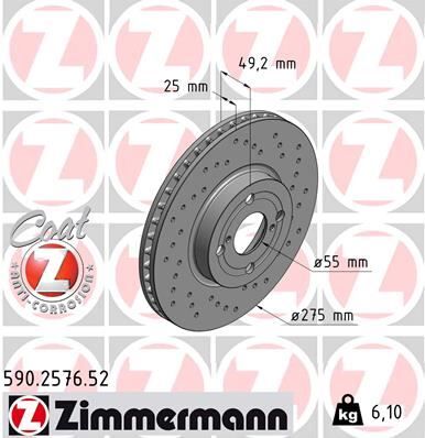 ÖN FREN AYNASI COROLLA 1.4 D-2.0 D E12 07/04> 1.8 VVTL-İ TS 02> 275x25x4DLxHAVALI DELİKLİ 986479245-DF4317 | OEM:4351202080