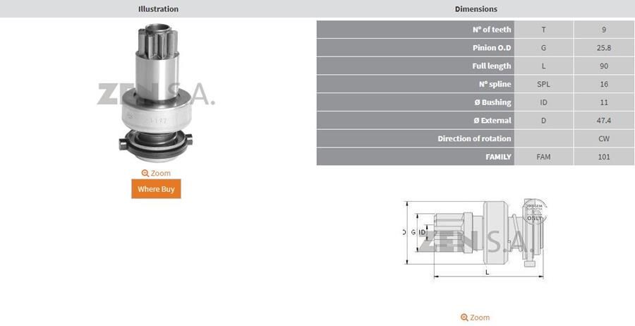 9 DIS GOLF III 1.6 | OEM:F000AL1306-F000AL1694