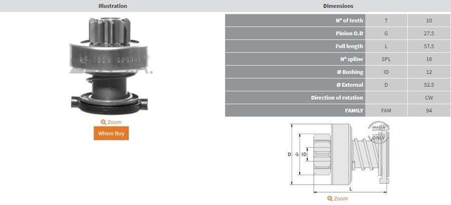 10 DIS MERCEDES E 270-E 320-ML 270-S 320-CDI SPRINTER 216 -316-416 2.3 2000-2003 | OEM:6033AD0218
