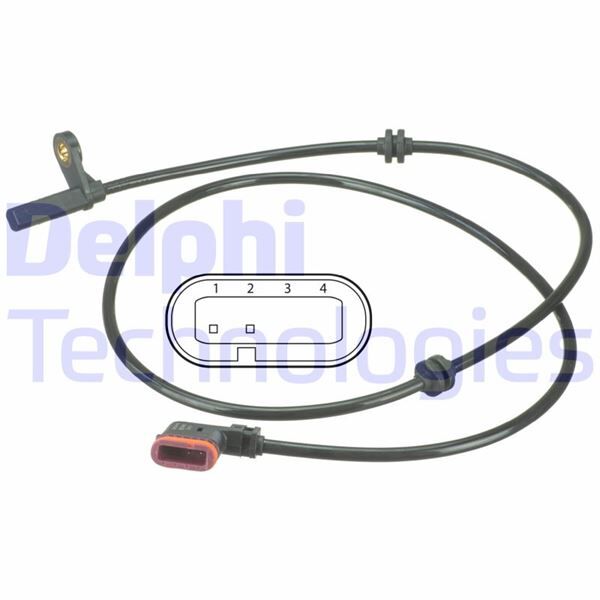 ABS SENSORU ARKA MERCEDES C-CLASS W204 S204 C204 07>14 | OEM:A2045400317
