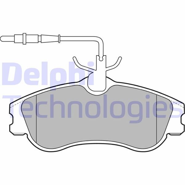 ÖN BALATA PARTNER-BERLINGO 07/96 > XSARA 04/97 > P306 05/93-05/01 FİŞLİ | OEM:1611335080-4251.54-4251.55-4254.85
