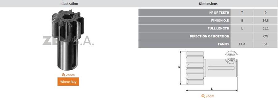 9 DIS ALFKB CELIK MAN-MERCEDES 0303 | OEM:UMD-5417-2006382020-2006382150