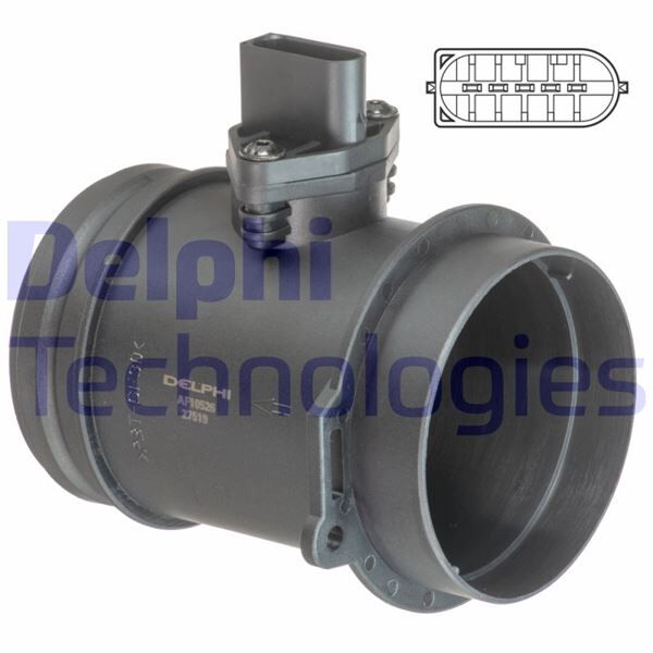 MAF SENSÖRÜBMW545I-545ITOURING-645ICABRIO-645ICOUPE-735I-745I-X5 | OEM:13627524136-13627566988