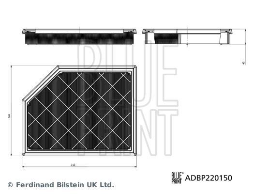 HAVA FİLTRESİ RANGER IV 22 4X4 | OEM:2564231-NB3V9601AA