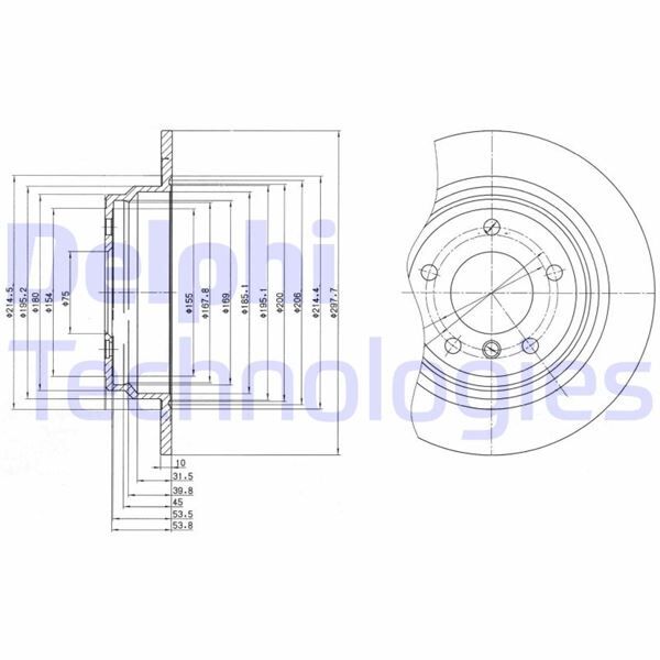 FREN DISKI ARKA BMW E39 96>03 | OEM:34216767049
