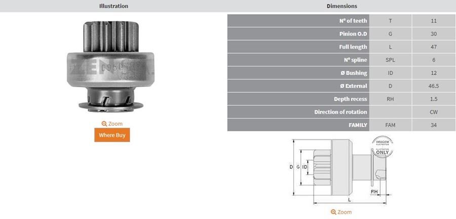 11 DIS BUICK-PONTIAC-CHEVROLET | OEM:UMD-5672-10492409