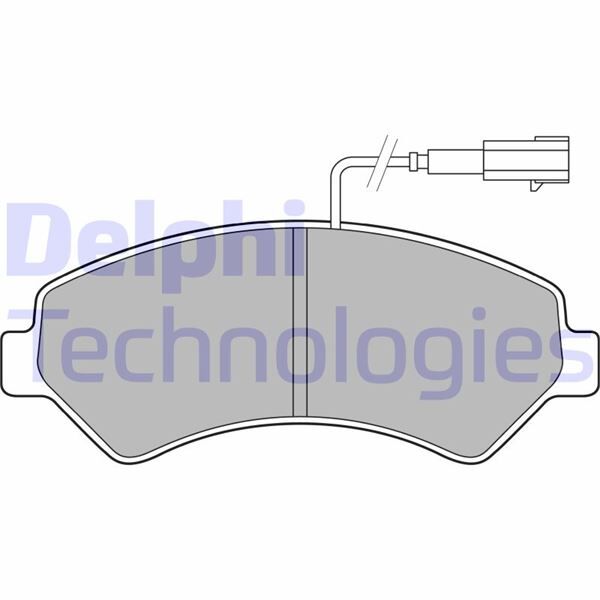 ÖN BALATA BOXER 06> JUMPER 06> DUCATO 06> 169.1x69.1x19 | OEM:1673603580-1612433780-77366022