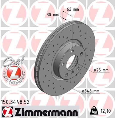 FREN DISKI ON BMW E70 E71 F15 F16 DELIKLI | OEM:34116886477